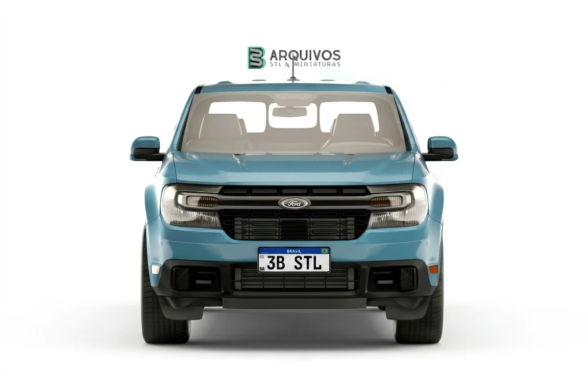 Modelo 3D STL - Ford Maverick Lariat 2022 — foto 2